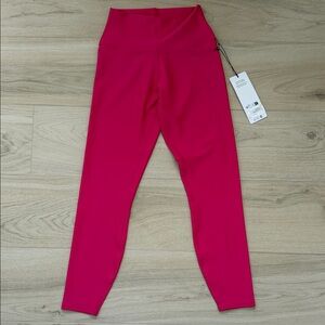 Pink Summer Crush 7/8 Airlift Leggings New Small